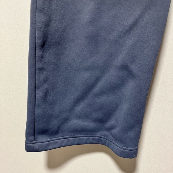 Adidas Men’s ClimaWarm Gray Track Pants Size L with Embroidered “H” & Eagle Logo - Picture 5 of 9